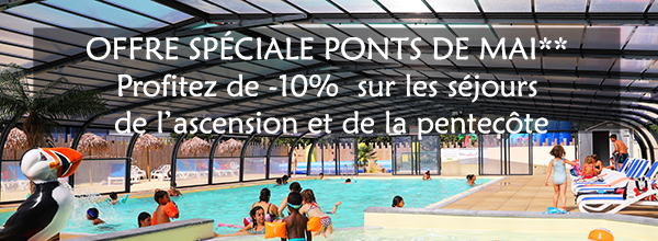 Pop in ouverture des réservation 2026 avec offre pour le camping de l'étang à guérande