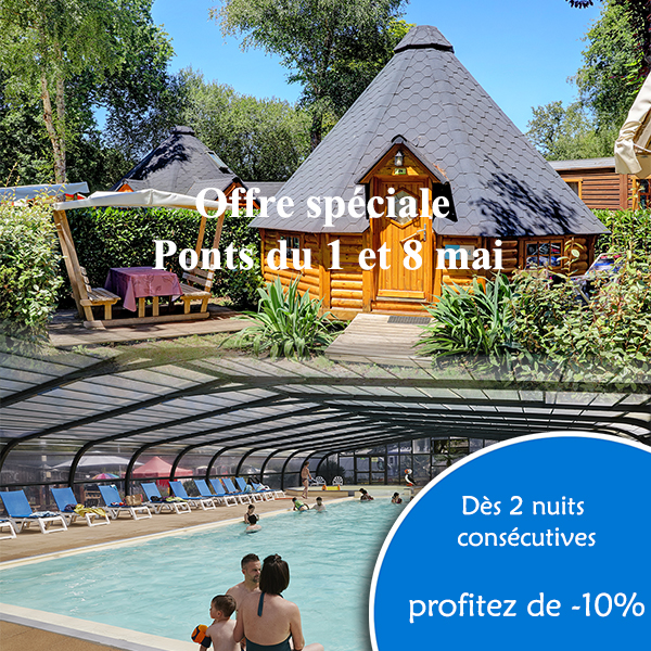 Pop in ouverture des réservation 2026 avec offre pour le camping de l'étang à guérande