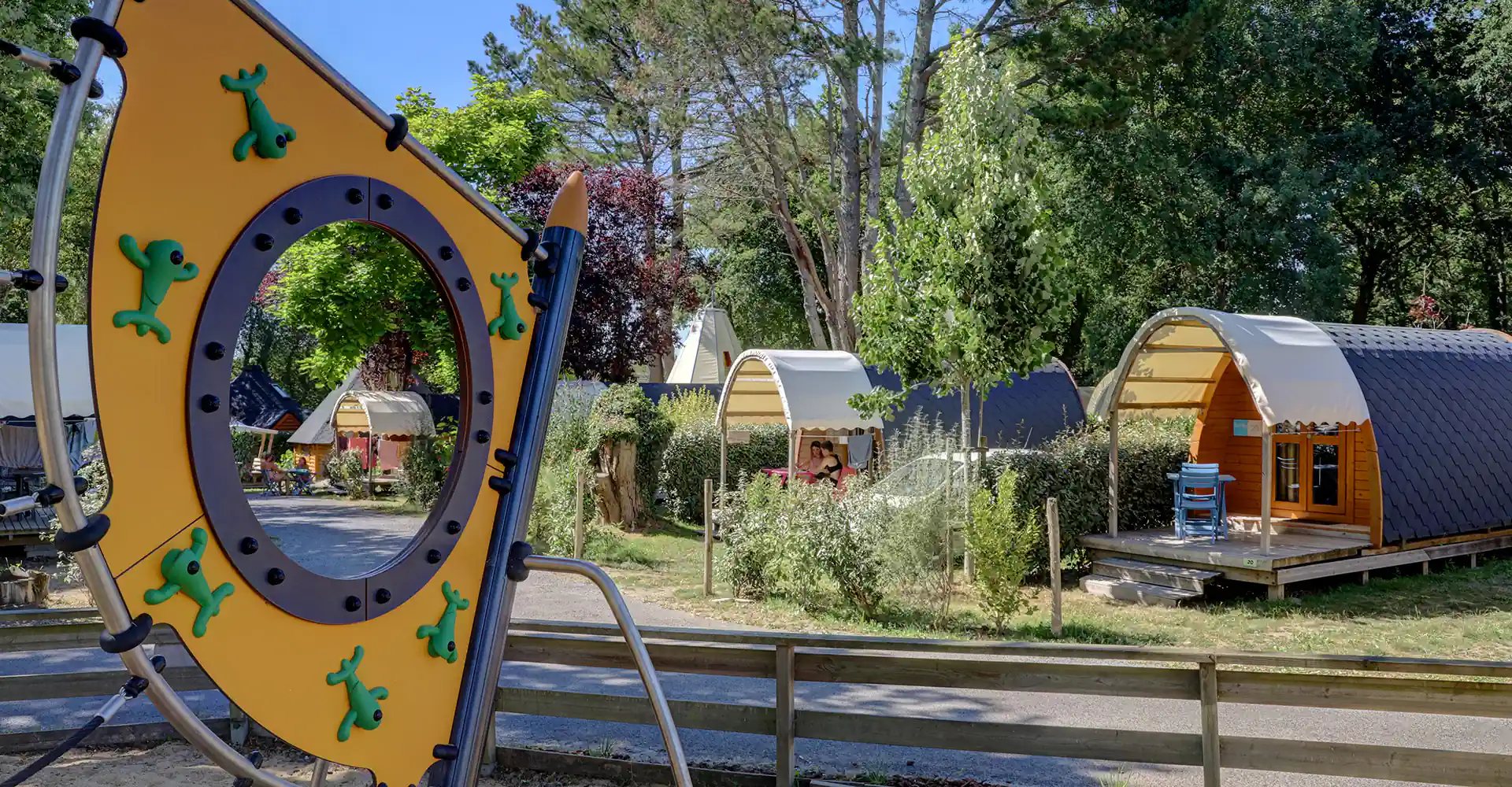 camping familial à Guerande