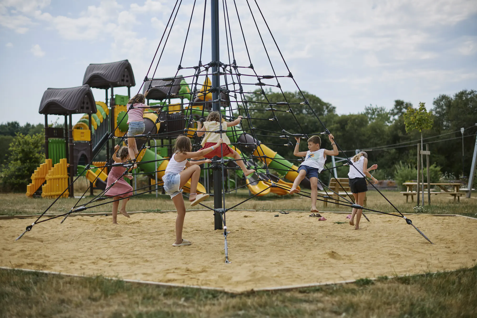 aire de jeux du camping